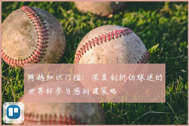 跨越知识门槛：深度剖析伪球迷的世界杯参与感构建策略